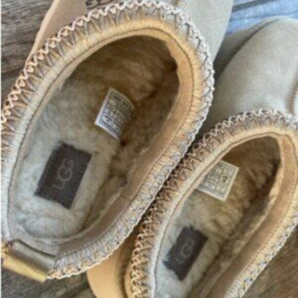 New Ugg Tasman Chestnut Suede Slippers Women's - Picture 5 of 5